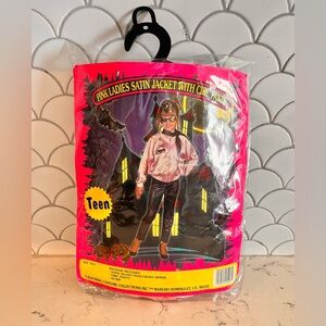 California Costume Collections Pink Ladies‎ Costume Vintage Teen Size *Flaws*